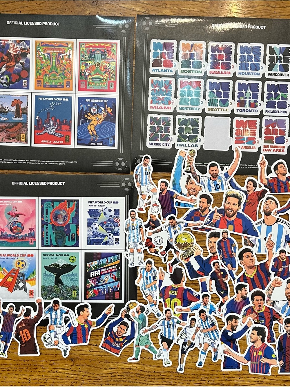 FIFA 2026 and Messi stickers